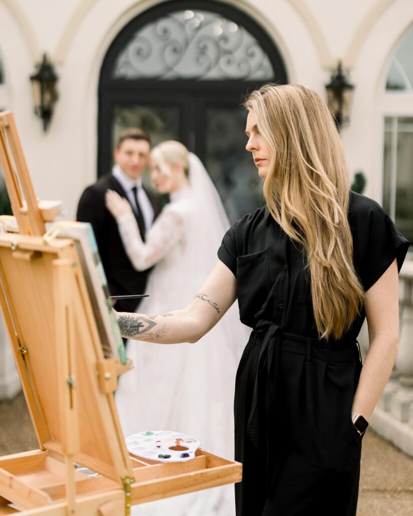 Hidden Creek in-house catering, elegant wedding appetizers, gourmet entrees, plated meals, buffet display, fresh ingredients, wedding reception dining, Rockwall TX catering, Hidden Creek's Summer 2025 Open House near Lake Ray Hubbard Rockwall, TX