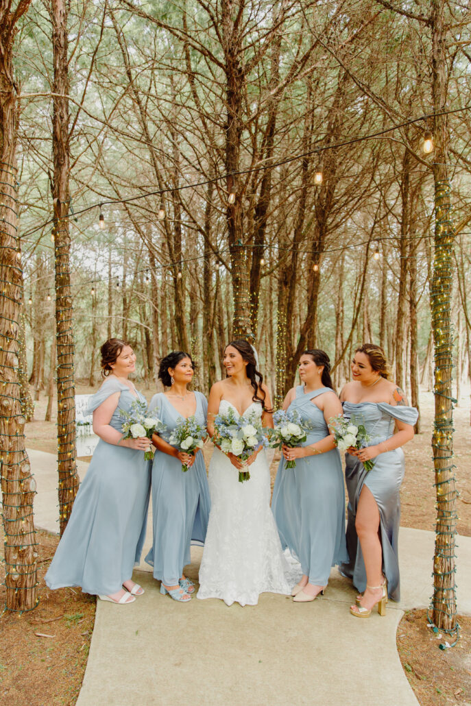 Hidden Creek in-house catering, elegant wedding appetizers, gourmet entrees, plated meals, buffet display, fresh ingredients, wedding reception dining, Rockwall TX catering, Hidden Creek's Summer 2025 Open House near Lake Ray Hubbard Rockwall, TX