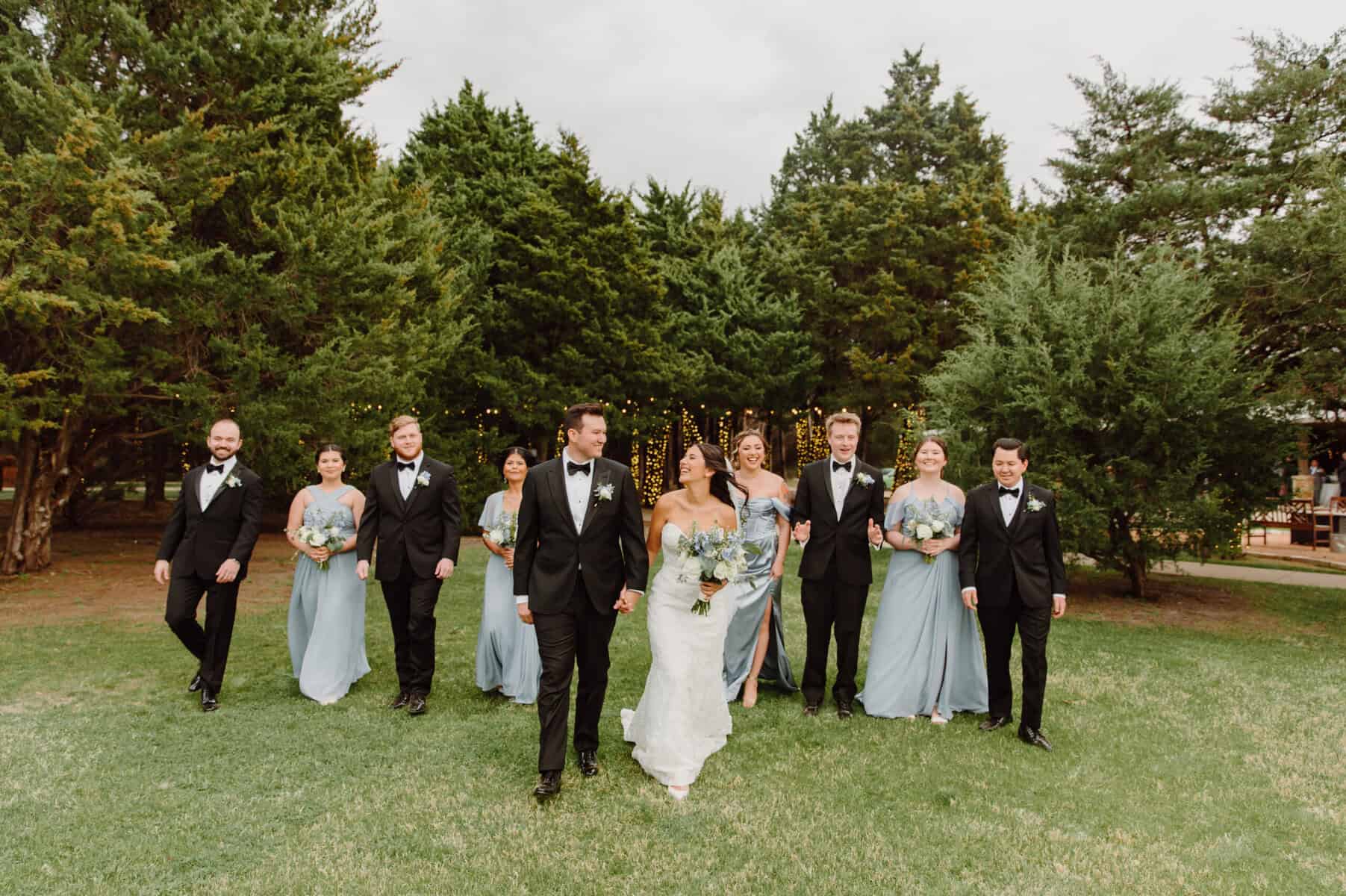 Hidden Creek in-house catering, elegant wedding appetizers, gourmet entrees, plated meals, buffet display, fresh ingredients, wedding reception dining, Rockwall TX catering, Hidden Creek's Summer 2025 Open House near Lake Ray Hubbard Rockwall, TX